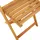 vidaXL 3-tlg. Bistro-Set Schwarz Poly Rattan und Massivholz