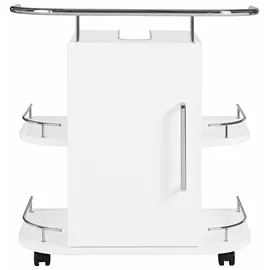OPTIFIT Waschbeckenunterschrank »Napoli«, mit Soft-Close-Funktion und Rollen, Breite 60 cm, weiß