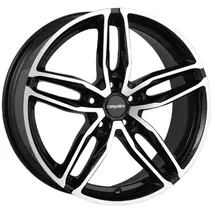 CARMANI 13 Twinmax 8,0 x 18 5 x 120 ET34 Schwarz Poliert