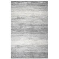 OKu-Tex Designer Teppich, Wohnzimmerteppich Mercur, weicher Webteppich grau meliert,