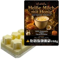 WonderWax Duftwachs WonderWax® Duftwachs 6 Sterne, (Heiße Milch mit Honig), Duftrichtung: Heiße Milch mit Honig