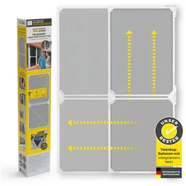 EasyMaxx Insektenschutz-Tür Magic Fit 115 x 270 cm Weiß