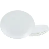 Luminarc Essteller oval 6er Set weiß