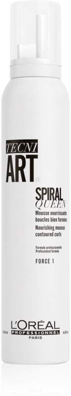 L’Oréal Professionnel Tecni.Art Spiral Queen Stylingschaum für definierte Frisuren Lockenpflege für lockiges Haar 200 ml