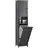 SoBuy BZR124-DG Hochschrank 40 x 37 x 170 cm Dunkelgrau Holz