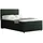 panda möbel Boxspringbett 120x200 EVEREST, mit Topper, mit Bettkästen, Einzelbett, Dunkelgrün, Panda Möbel - dunkelgrün