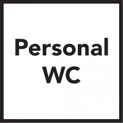 Dreifke® Türschild Personal-WC, Acryl, 150x150mm
