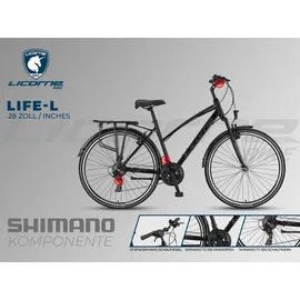 licorne bike gmbh L-V-ATB 28 Zoll schwarz/grau