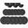 Villeroy & Boch Manufacture Rock Tafelservice 18-tlg. schwarz
