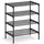 Songmics Schuhregal 30 x 45 x 66 cm 4 Ebenen / schwarz