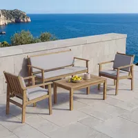 Mendler HWC-O19 Loungeset grau