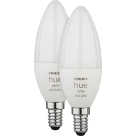 Philips Hue White & Color Ambiance E14 470 lm 5,3 W Doppelpack