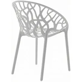 CLP Gartenstuhl Hope Sessel 59 x 59 x 80 cm grau 2 St.