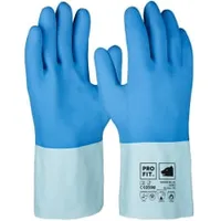 Pro-Fit Super Blue Latex-Chemikalienschutzhandschuh Gr. 11