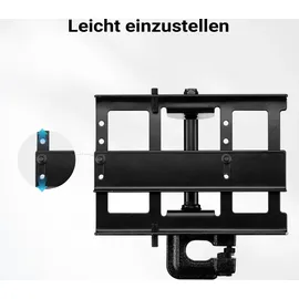 Wiltec Sägeführung für Kettensägen 5-15 cm mobiles Sägewerk 200 mm x 70 mm x 203 mm