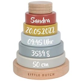 Little Dutch Stapelturm Pure & Nature - Zur - bedruckt | Little Dutch