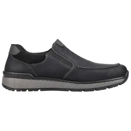 Rieker Herren Slipper Schwarz 43