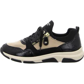 remonte Sneaker Damen Schwarz/Beige 41