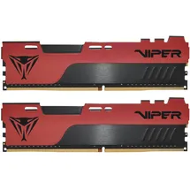 Patriot Viper Elite II 32GB (2x16GB) 3200MHz Gaming Arbeitsspeicher KIT Schwarz/Rot