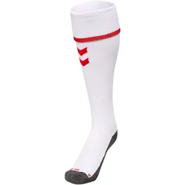 hummel Hmlcore Football Socks" in Weiß | white/true red 31-34