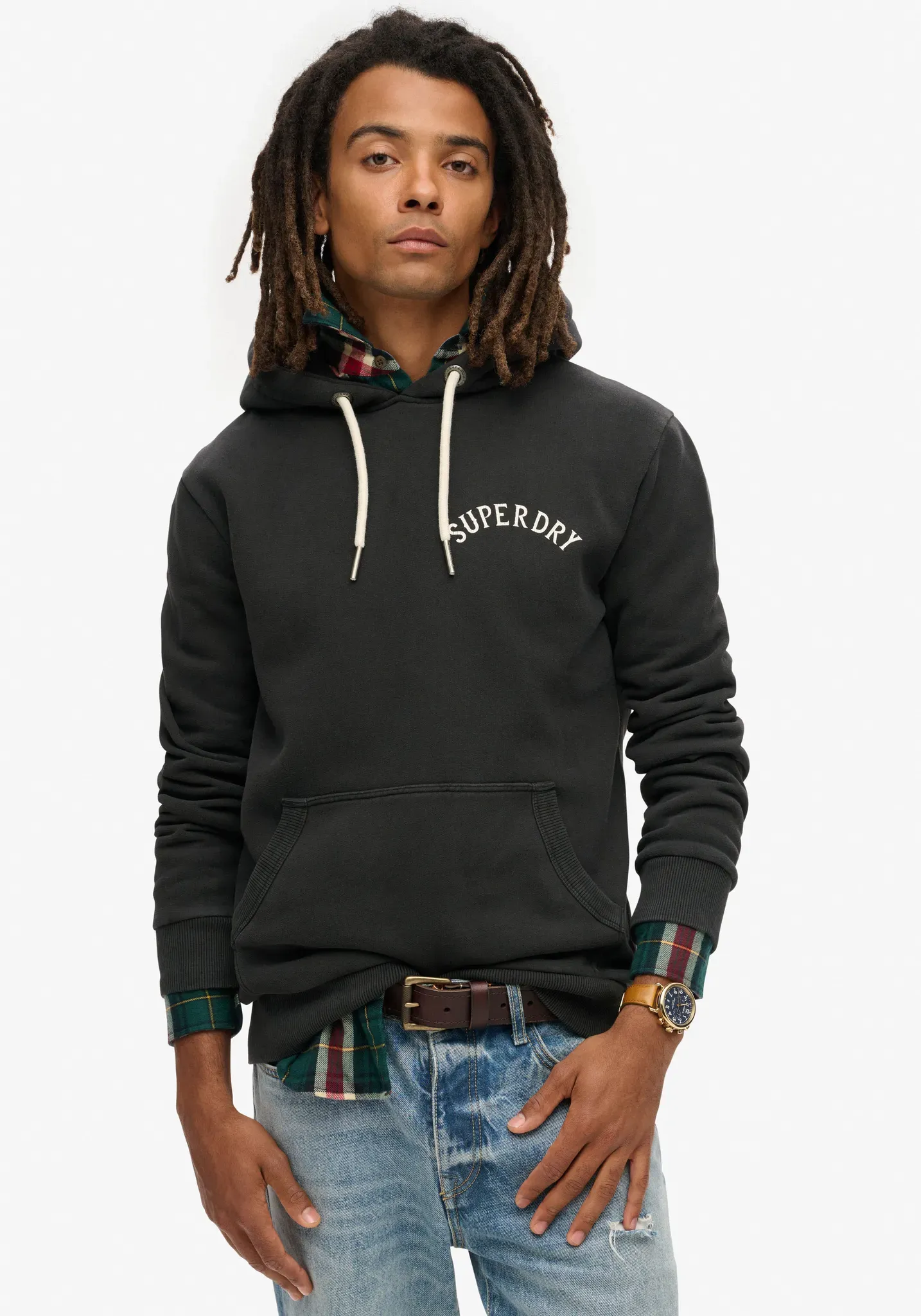 Superdry Kapuzensweatshirt »TATTOO GRAPHIC HOODIE« Superdry Black L