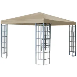 Quick Star Pavillon 3 x 3 m Beige