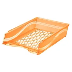 bene Briefablage orange-transparent