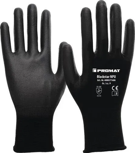 SCHORK Hochwertige Schwarze Handschuhe - Optimaler Handschutz, Größe 7 in der Kategorie Handschutz
