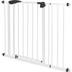 ECD Germany Treppenschutzgitter Türschutzgitter Schutzgitter Absperrgitter Treppen 95-105 cm