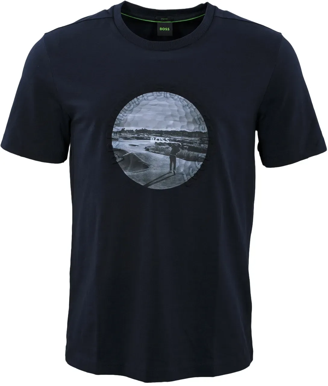 HUGO BOSS T-Shirt Graphic Heritage, dunkelblau