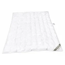 Betten Hofmann Sommer Daunenbett Daunendecke Punktstepp 155x200 100% neue Daunen - Weiß