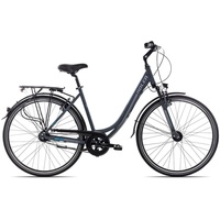 Adler Verona Nexus Wave Damenrad Citybike Tiefeinstieg darkgrey matt/grey blue 50