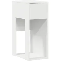 vidaXL Computerschrank mit Schublade Weiß 30x44x74 cm,