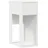 vidaXL Computerschrank mit Schublade Weiß 30x44x74 cm,