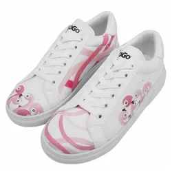 Sneaker DOGO "Damen Ace Sneakers Damen Sneaker Vegan Damen Sneaker / Female", Damen, Gr. 36, Normalschaft, rosa, Lederimitat, Schuhe, Vegan