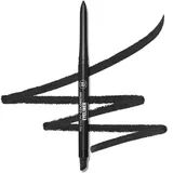 Revlon ColorStay Eyeliner Pencil, Nicht Übertragender und Wasserfester Eyeliner-Stift, Schwarz, Integrierter Anspitzer und Schwamm, 201 Black, 0.28 g