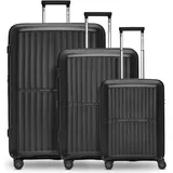 pactastic Collection 01 Koffer-Set 3-tlg. schwarz/metallic