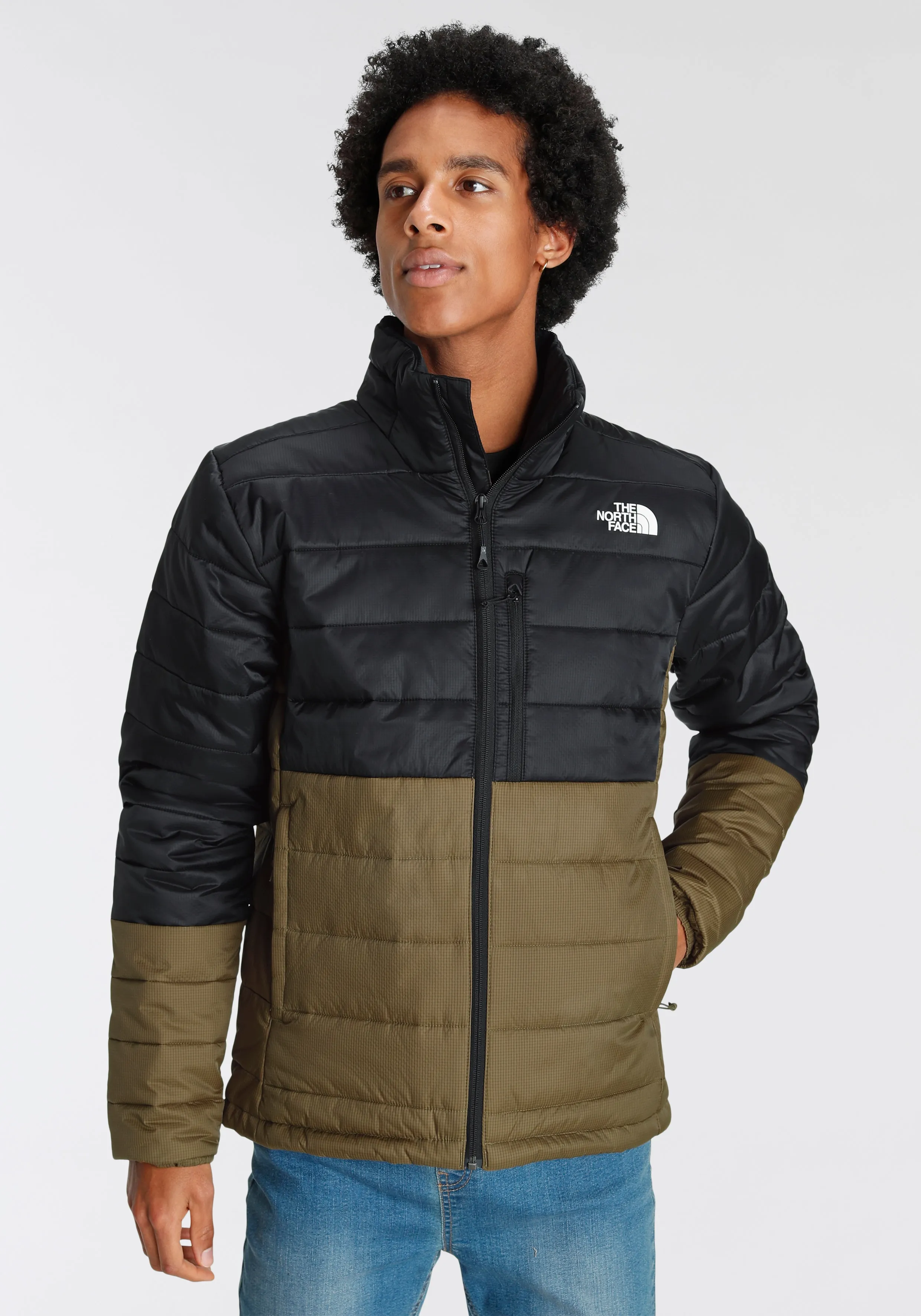 The North Face Steppjacke »HEATSEEKER INSULATION«, Wasserabweisend & Windabweisend & Atmungsaktiv The North Face schwarz-oliv XL