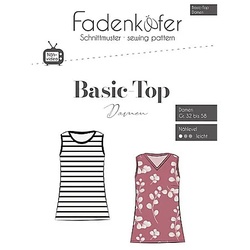 Fadenkäfer Schnitt "Basic-Top" für Damen
