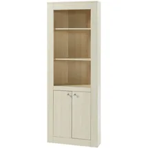 [en.casa] Eckschrank Eura 170x62x30cm Eiche