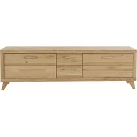 vogl möbelfabrik 1237 Lowboard 211 cm Braun/Massivholz