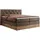 MKS Boxspringbett 160 x 200 cm H4 Braun