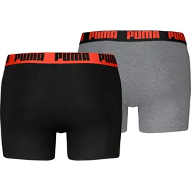 Puma Herren Boxer EVERYDAY BASIC BOXERS 2P« Packung, 2er Pack, - schwarz|grau