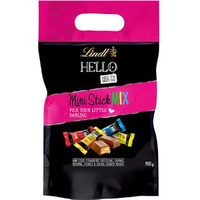 Lindt Minischokolade HELLO XXL Mini Stick, Mix, Mini-Riegel, 85 Stück, 900g