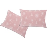 Neutex for you! Dekokissen Fresh, Kissenhülle ohne Füllung, 2 Stück rosa 40 cm x 60 cm