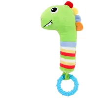 Toi-Toys Babyrassel mit Beißring in grün – Gr.: onesize