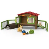 Schleich Farm World Kaninchenstall 42728