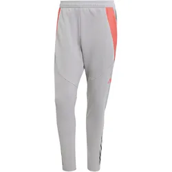 adidas Tiro24 Winter Trainingshose Herren in light onix-shock red, Größe S - grau