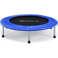 Costway Mini Trampolin 97 cm blau