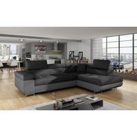 yourhouse24 Ecksofa ANTON L-form Schlafsofa Wohnlandschaft Links Rechts Couch Bettkasten